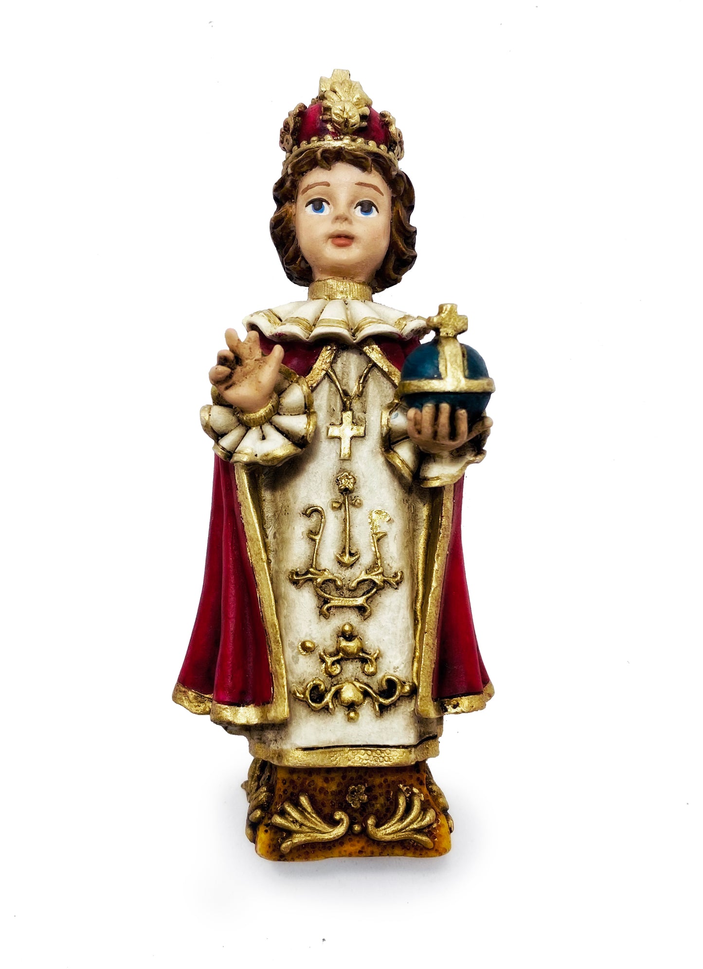 Infant of Prague Mini Marfilita- 4 in. - Unique Catholic Gifts