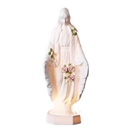 Our Lady of Grace Night Light with Cord 12"