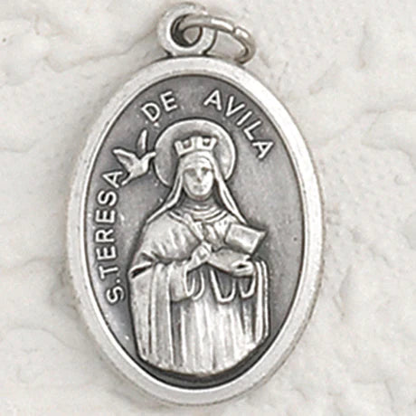 Saint Teresa of Avila Oxi Medal 1" - Unique Catholic Gifts