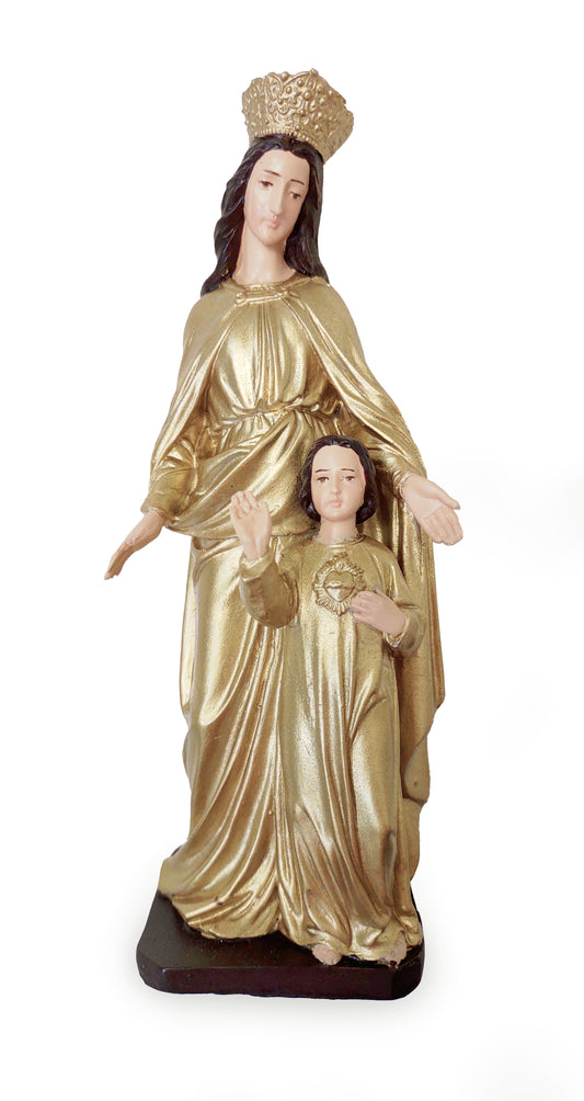 Golden Madonna Holy Hill Wisconsin 8 inch - Unique Catholic Gifts