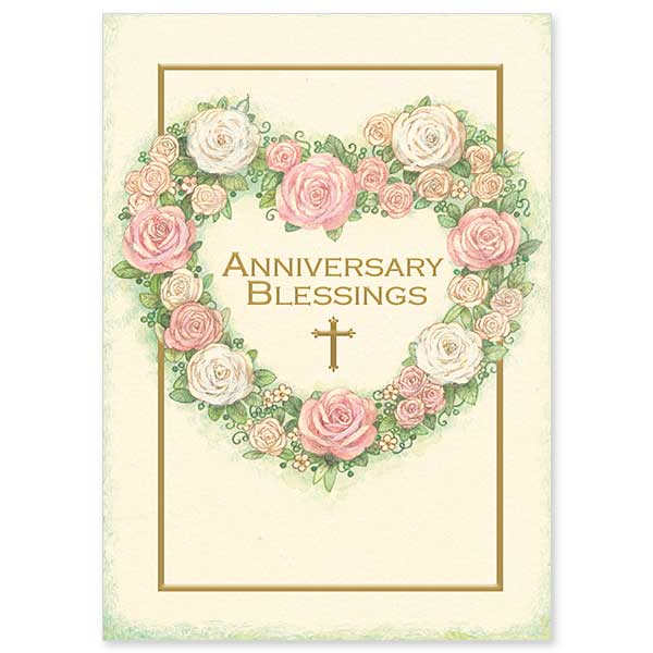 Anniversary Blessings Wedding Anniversary Congratulations - Unique Catholic Gifts