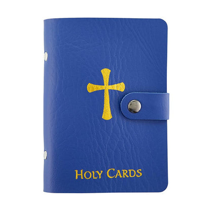 Blue Holy Card Wallet