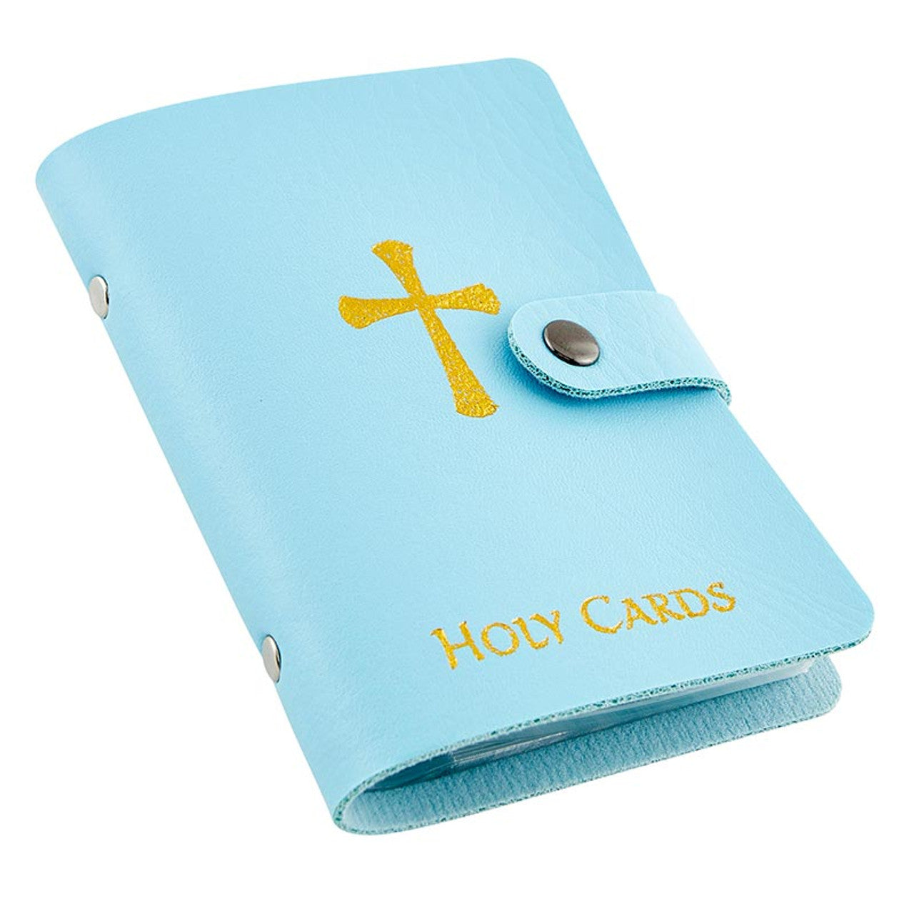 Light Blue Holy Card Wallet