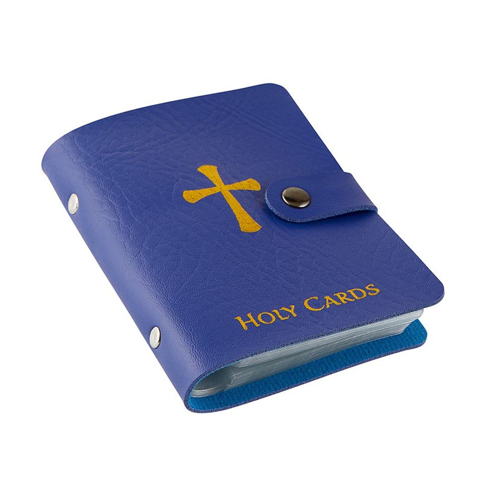 Blue Holy Card Wallet