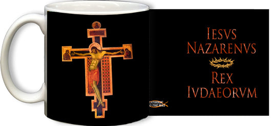 Byzantine Crucifix Mug - Unique Catholic Gifts