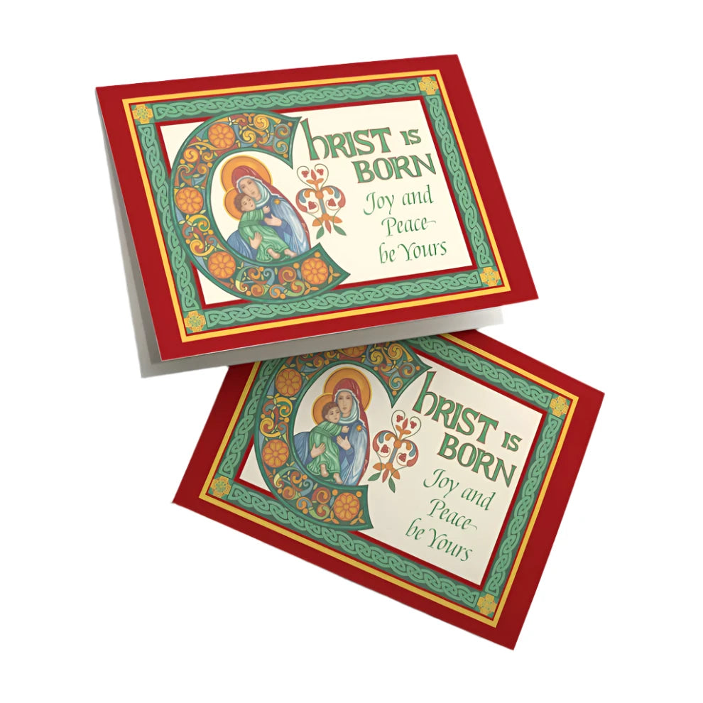 Christ Is Born - Irish Christmas Cards ( 18 )