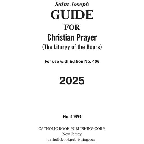 Guía de oración cristiana (2020) 406G