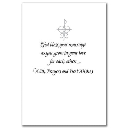 Congratulations On Your Wedding Day Greeting Card - Unique Catholic Gifts