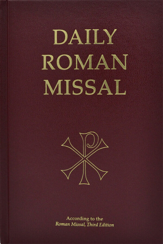 Daily Roman Missal, 7th Ed., Standard Print (Hardcover, Burgundy) - Unique Catholic Gifts