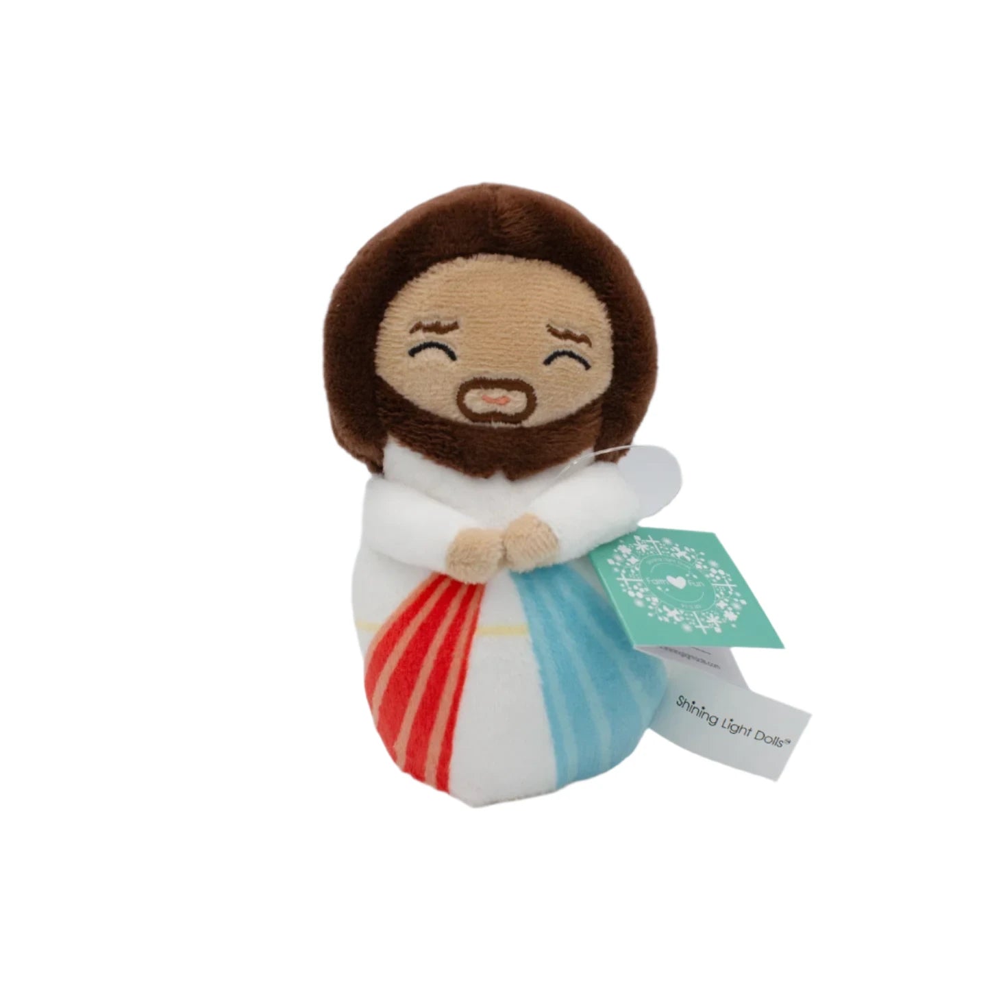 Mini Divine Mercy Jesus Plush Doll - Unique Catholic Gifts