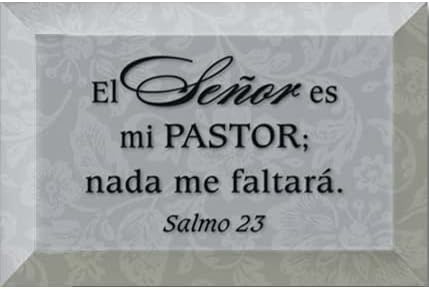 El Señor Es Mi Pastor Placa 4 x 6" - Unique Catholic Gifts