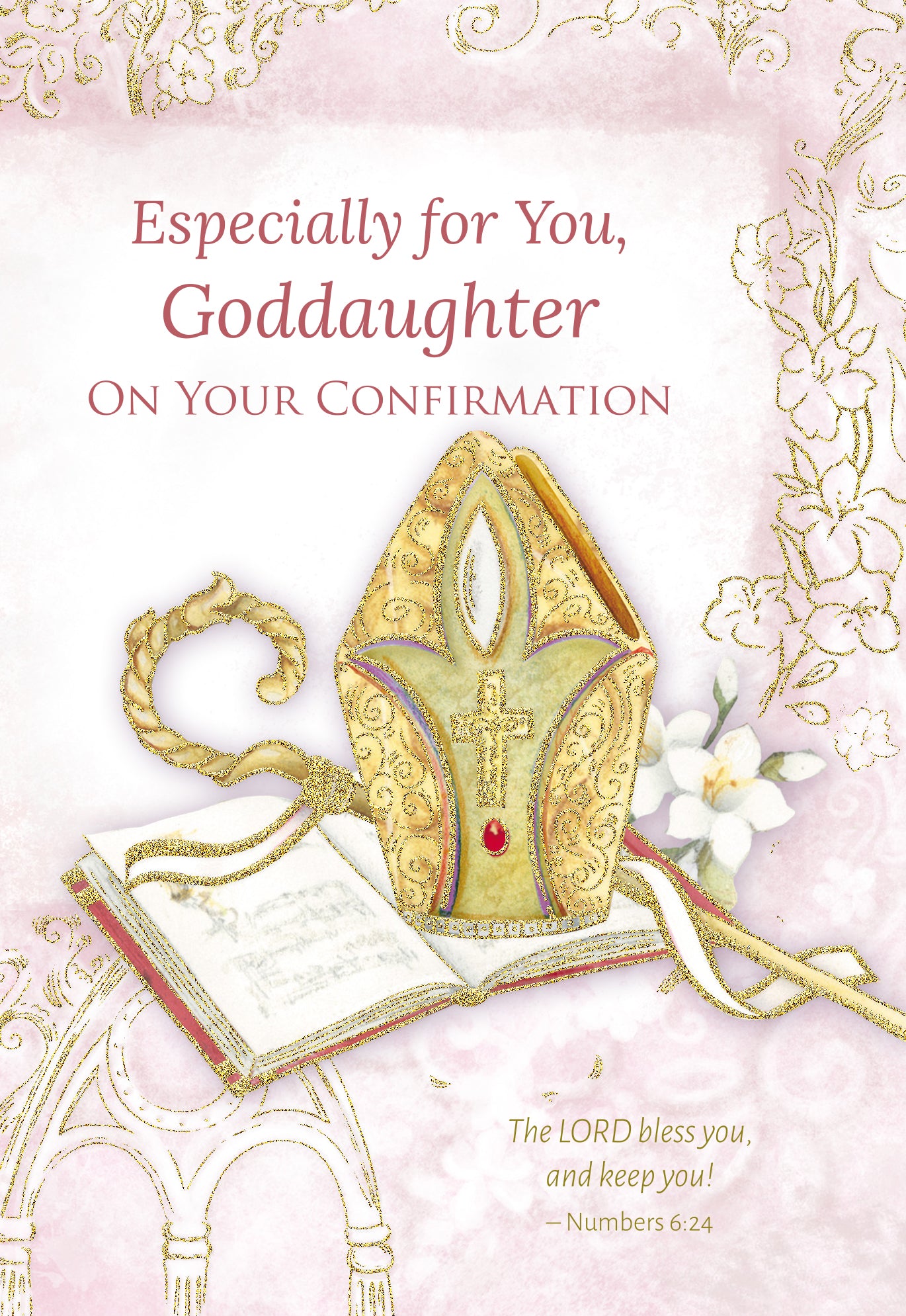 Especially for You Goddaughter on your Confirmation Greeting Card - Unique Catholic Gifts