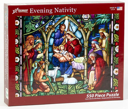 Evening Nativity Jigsaw Puzzle 550 Piece