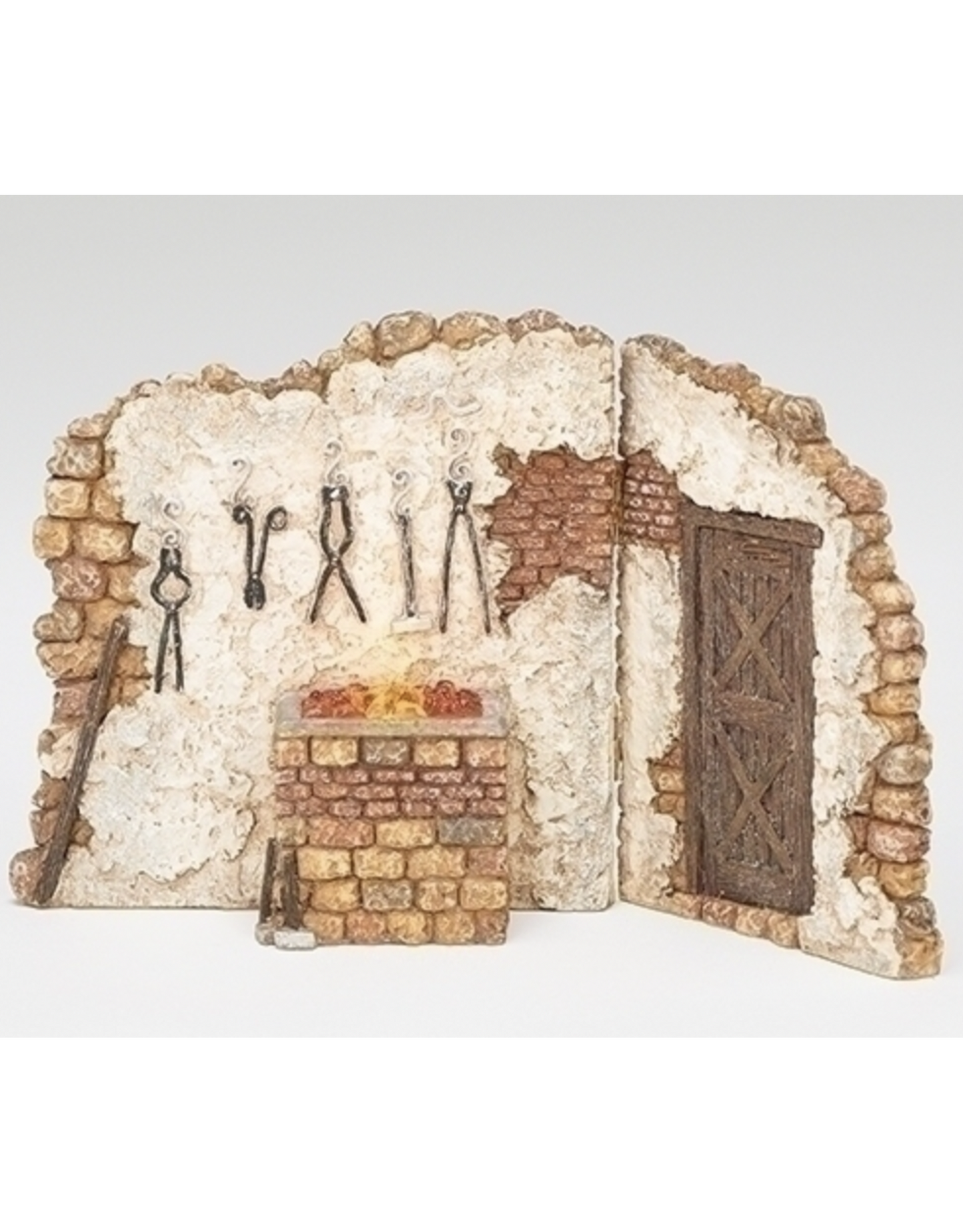 Fontanini - LED Blacksmith Shop (5" Scale) - Unique Catholic Gifts