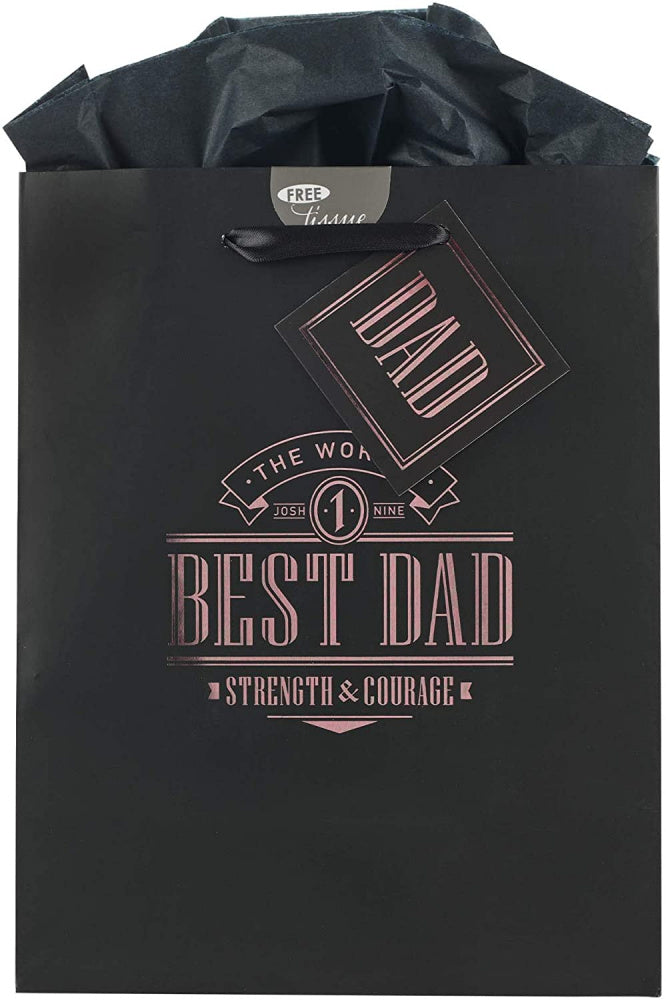 Gift Bag: The World's Best Dad (Medium) - Unique Catholic Gifts