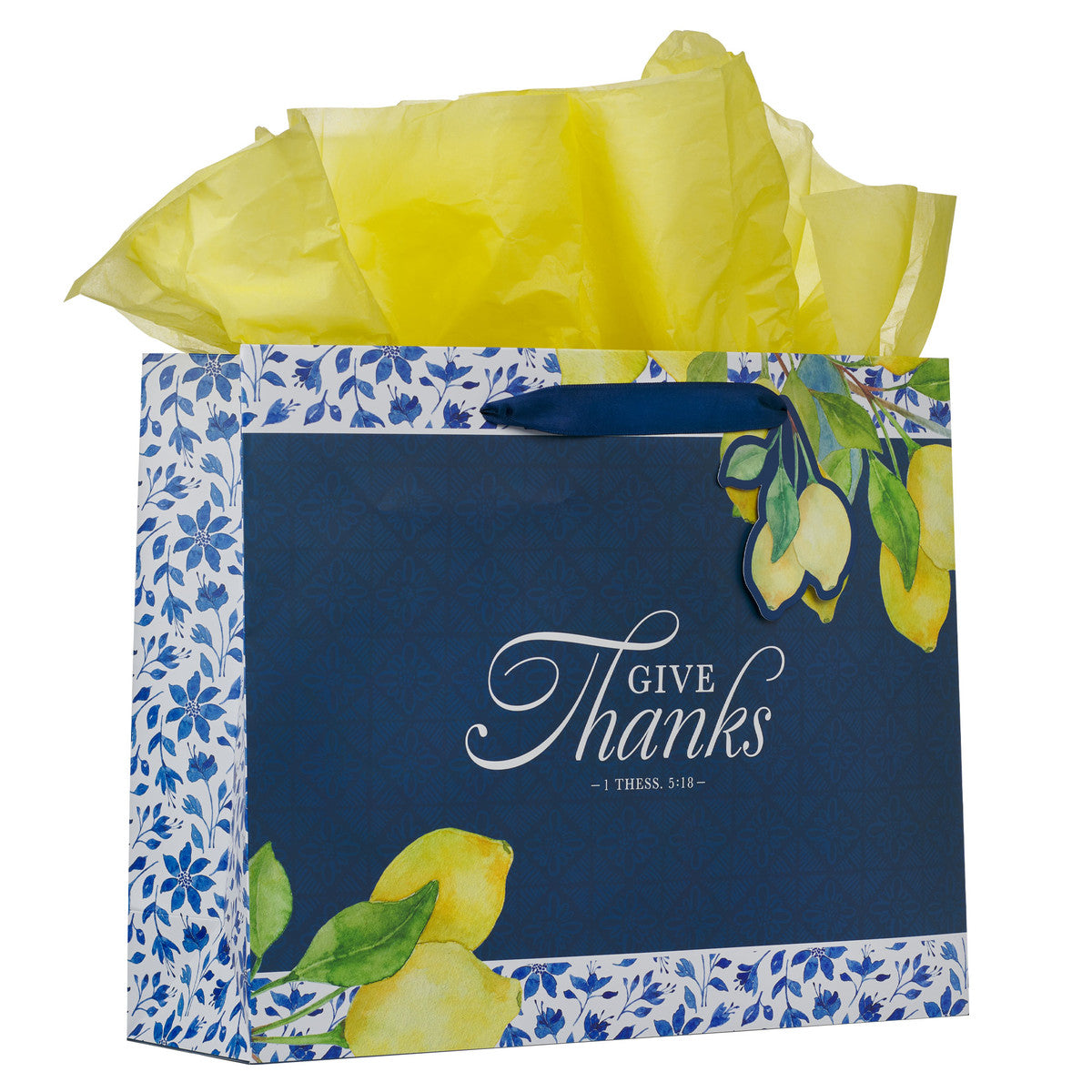 Give Thanks Gift Bag with Tissue - Unique Catholic Gifts