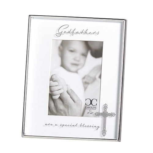 Godfather Gift Frame 8 3/4" ( 4 x 6) - Unique Catholic Gifts