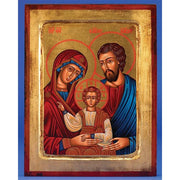 Holy Family Gold Leaf Icon - Unique Catholic Gifts