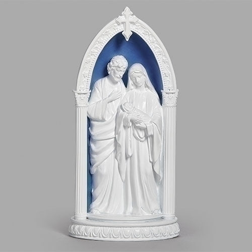 Holy Family in an Arch Statue 8 1/4" - Unique Catholic Gifts