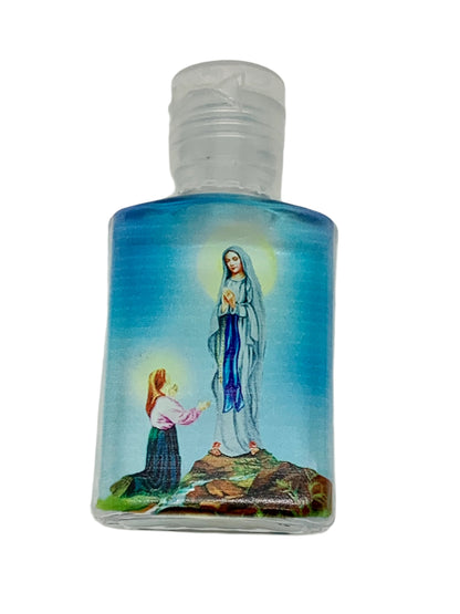 Our Lady of Lourdes Holy Water Bottle (plastic) - Unique Catholic Gifts