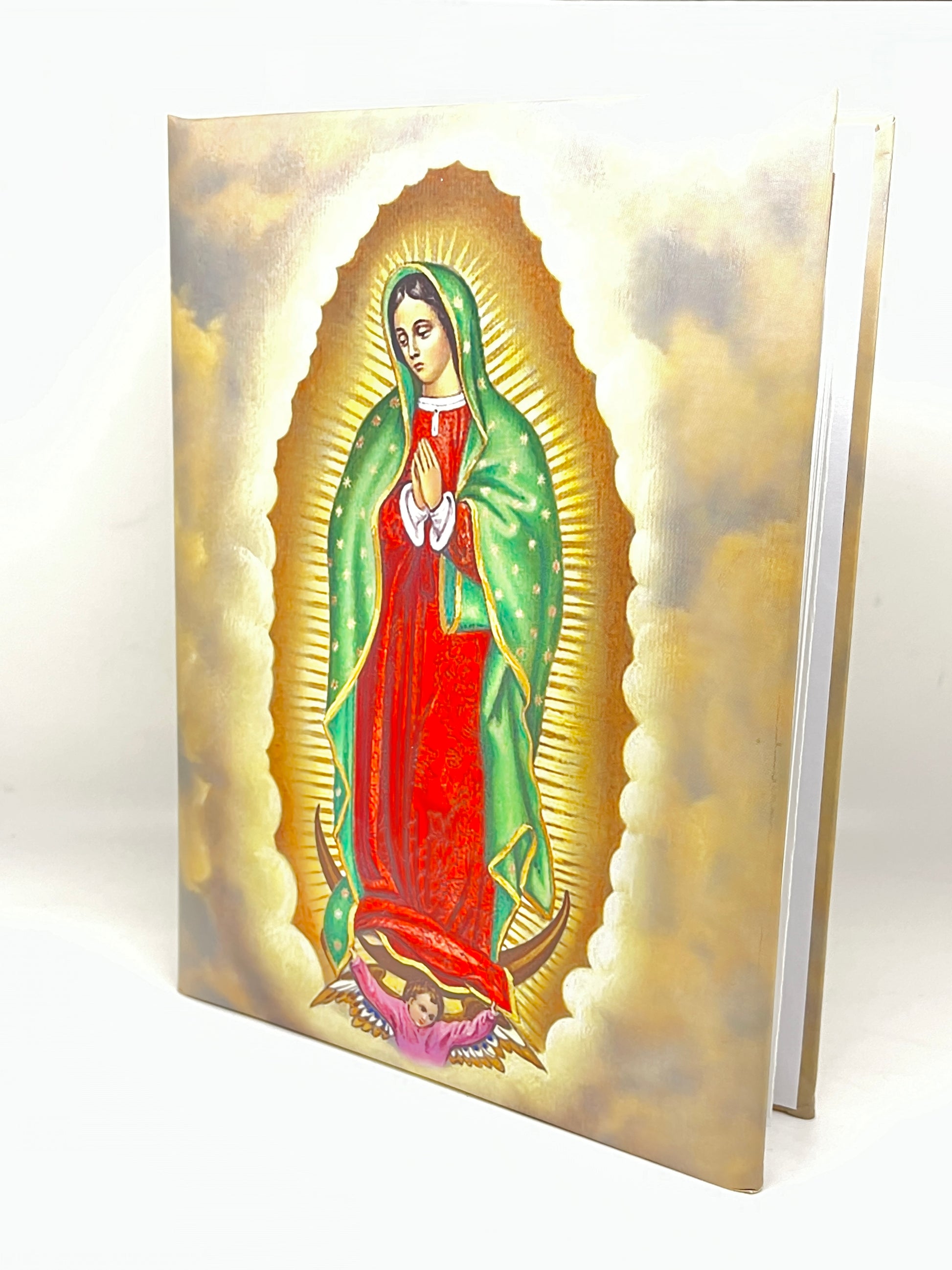 Our Lady of Guadalupe Memorial Funeral Book ( English) - Unique Catholic Gifts