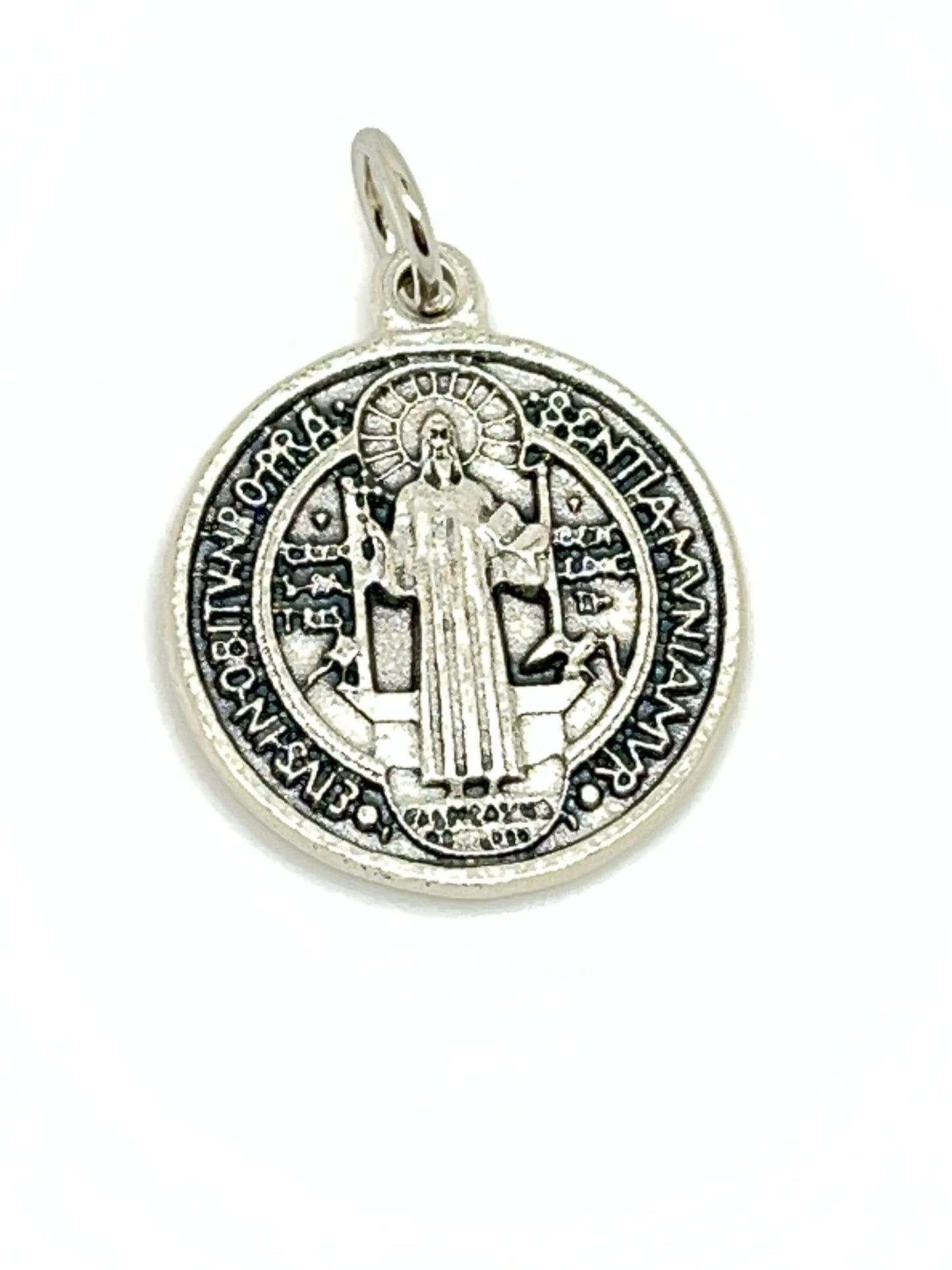 Italian Made and Imported Benedict Medal  Medium  3/4" - Unique Catholic Gifts