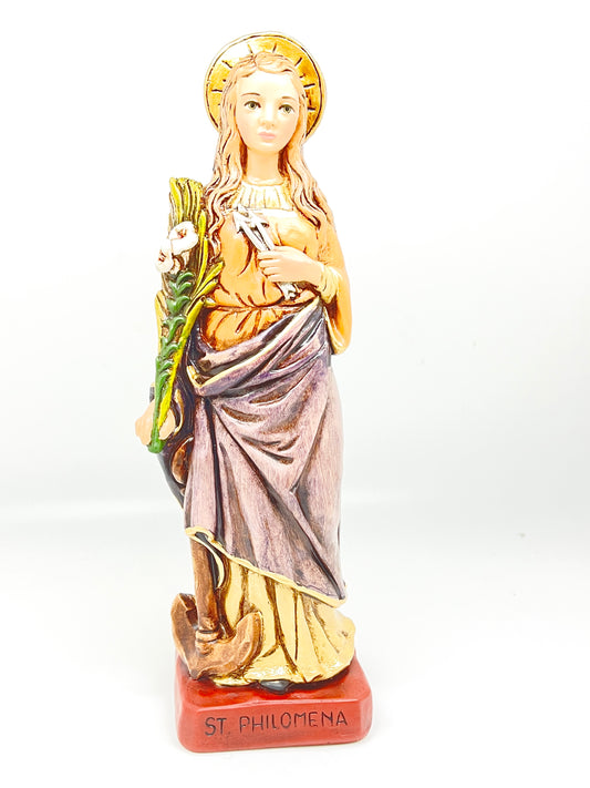 Saint Philomena Statue 10" - Unique Catholic Gifts