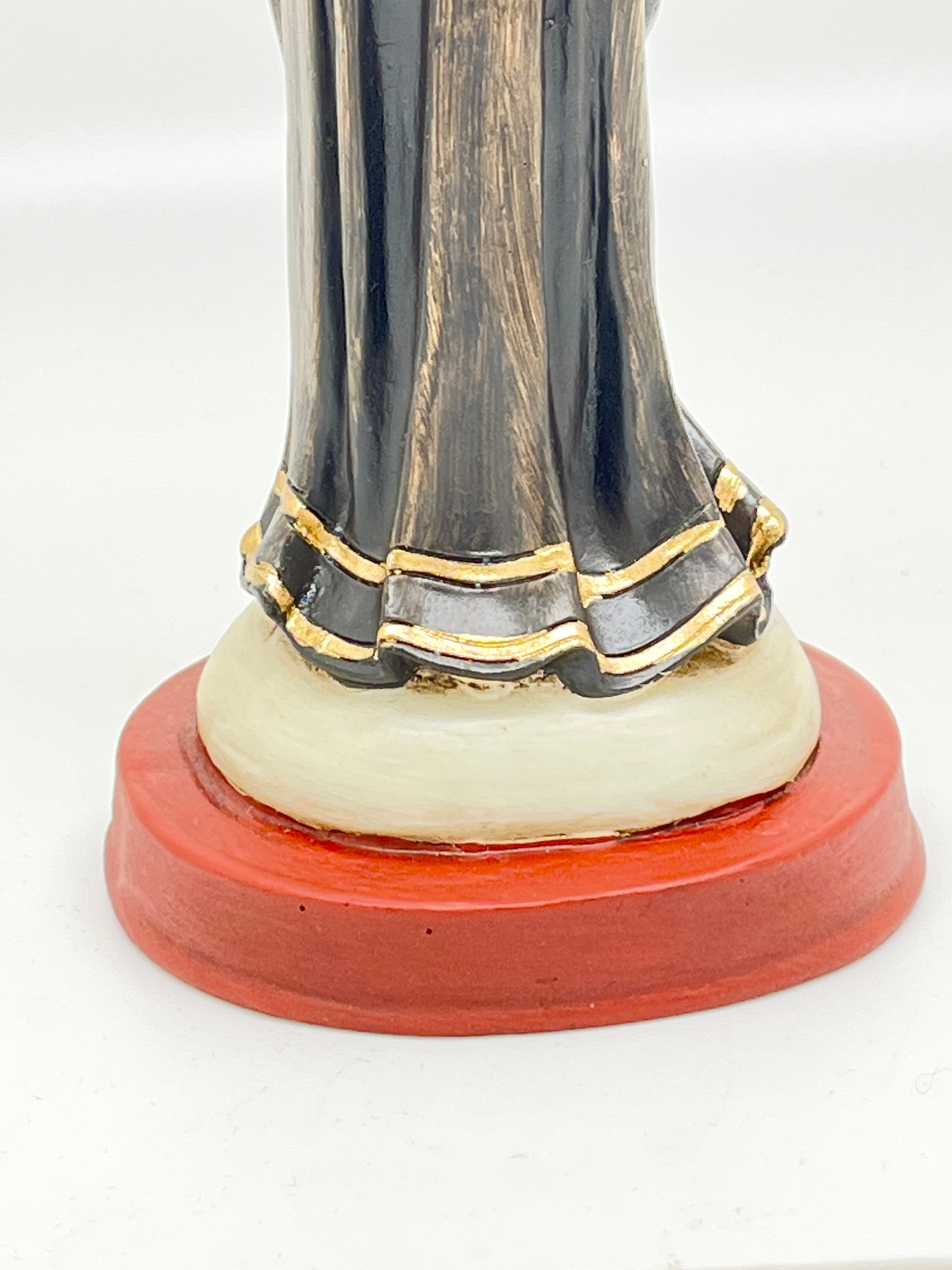 St. Rita of Cascia Statue Hand Painted 8" - Unique Catholic Gifts