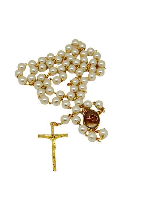 Rosario de Boda Perlas 8MM - Unique Catholic Gifts