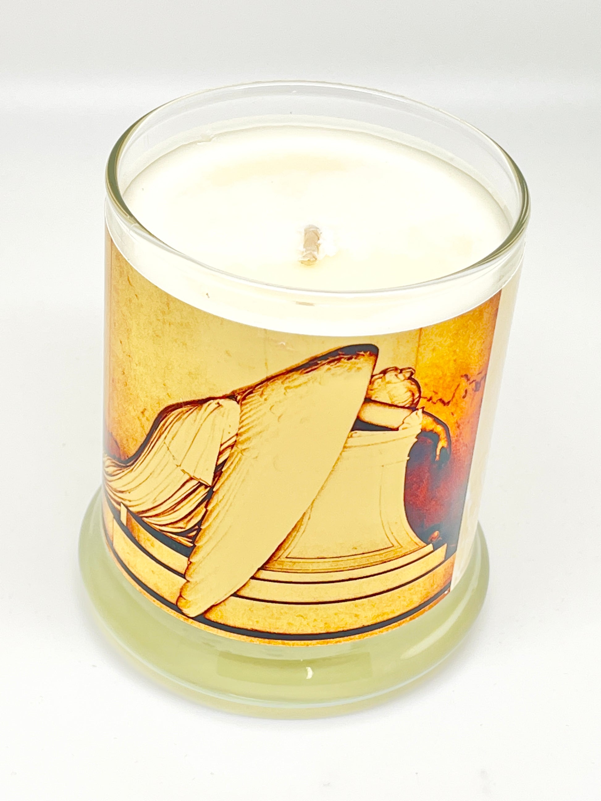 Intercessor Angel Candle 3 1/2" Angelica Scent - Unique Catholic Gifts