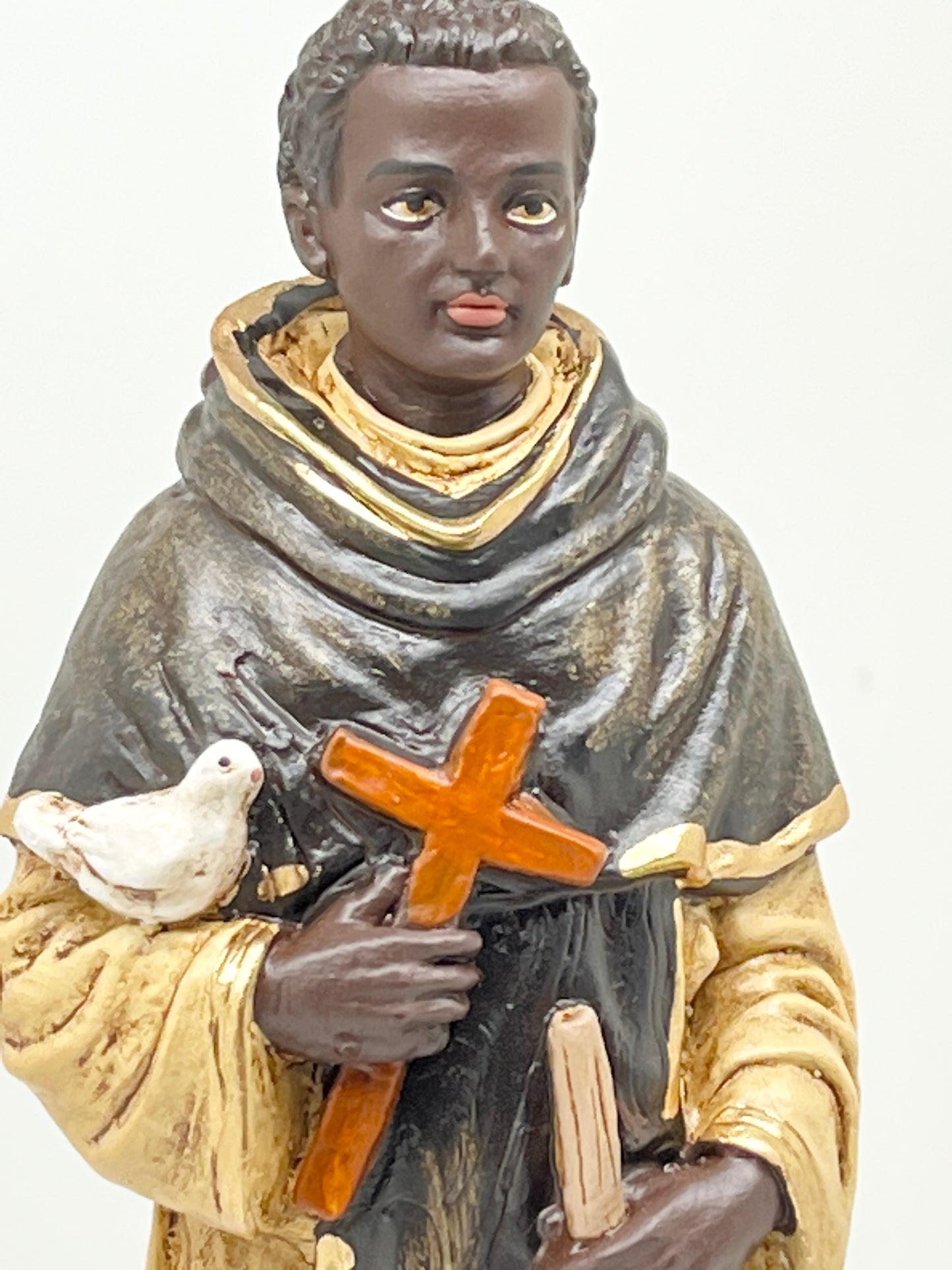 Saint Martin de Porres Statue (9") - Unique Catholic Gifts