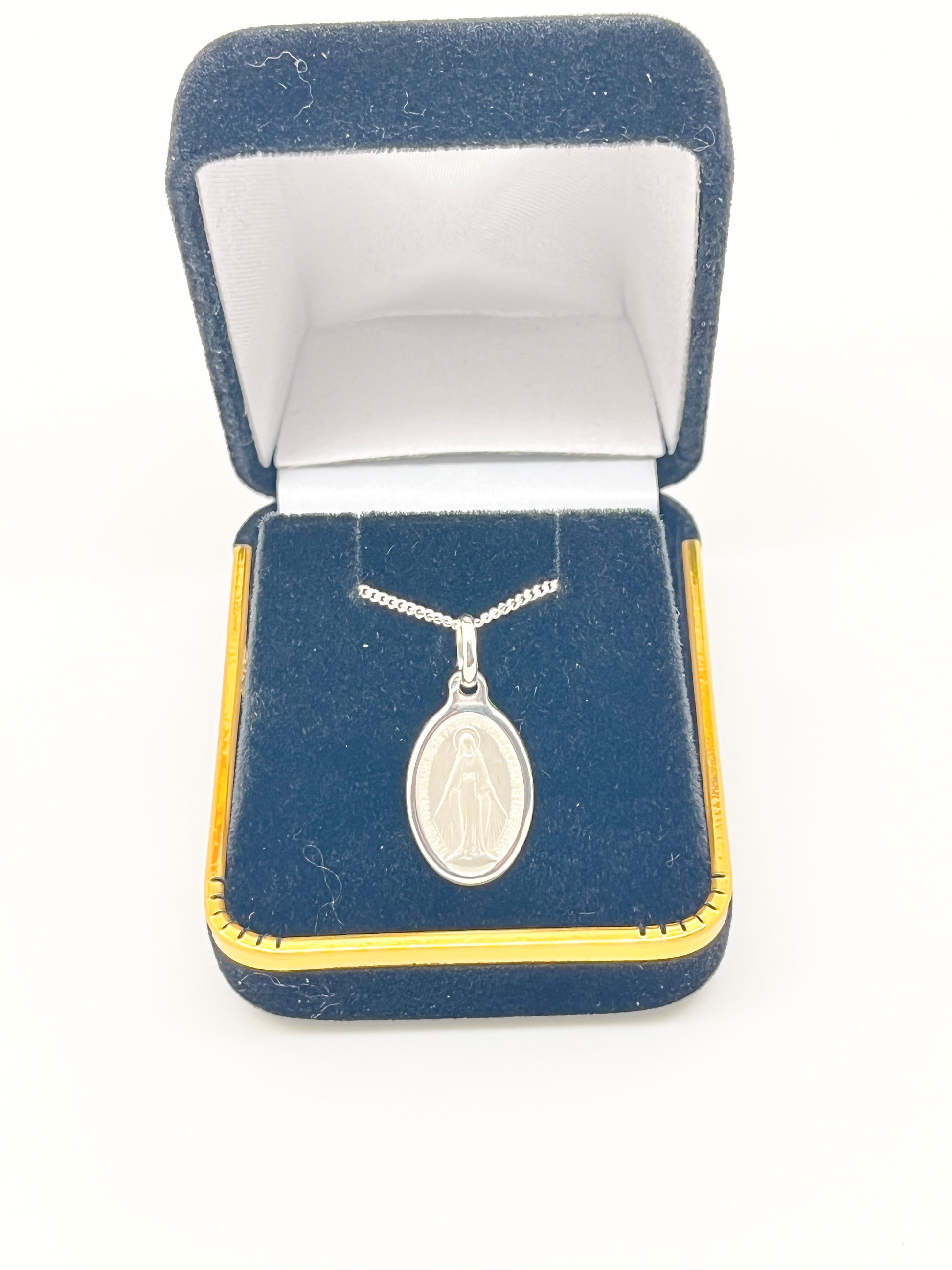 Sterling Silver Miraculous Medal 3/4" - Unique Catholic Gifts