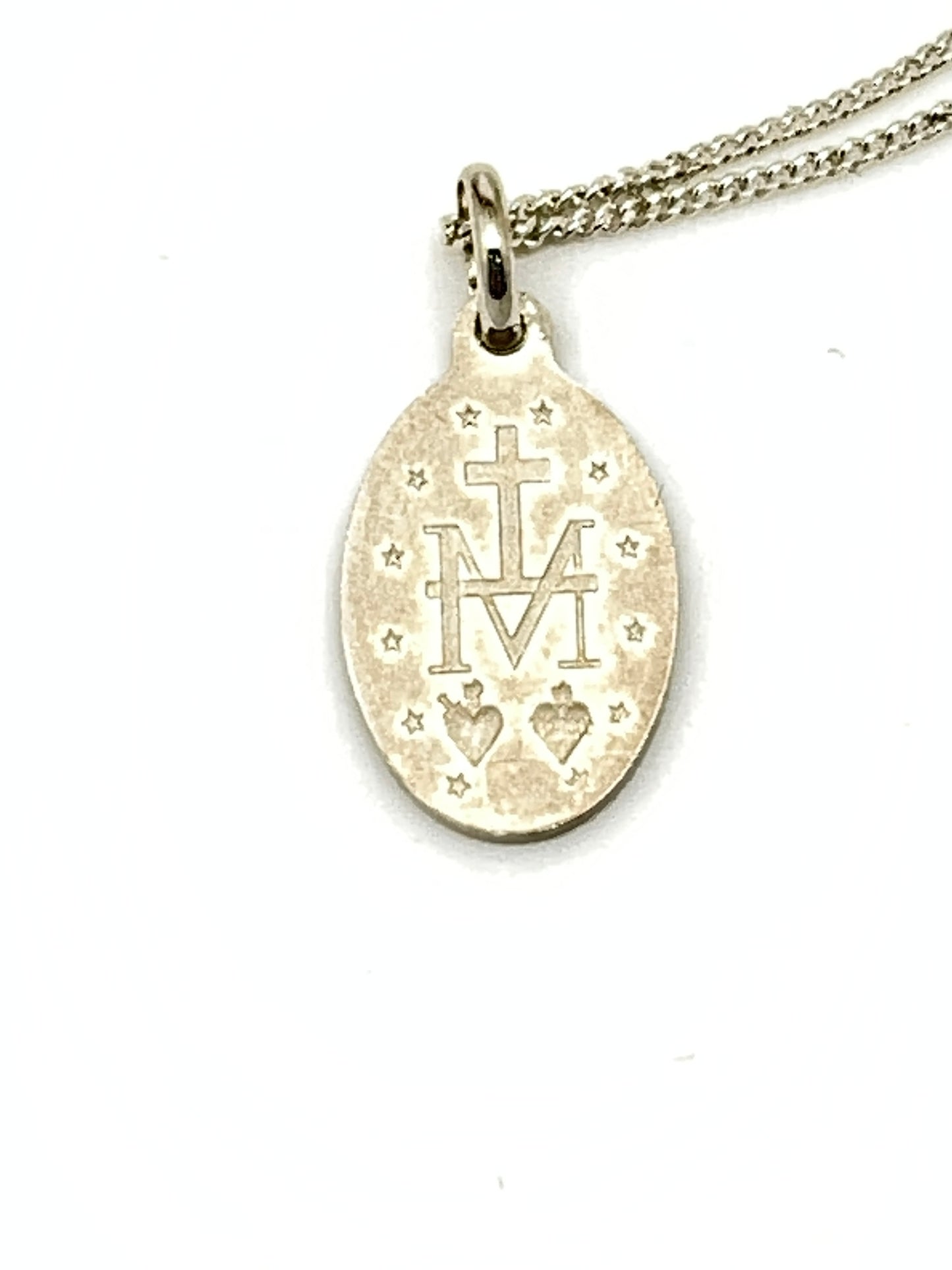 Sterling Silver Miraculous Medal 3/4" - Unique Catholic Gifts