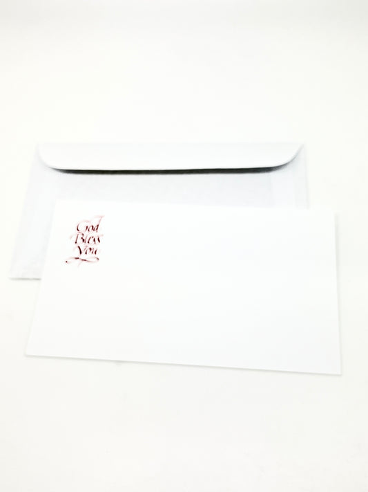 God Bless You Blank Note Card with Envelope - Unique Catholic Gifts