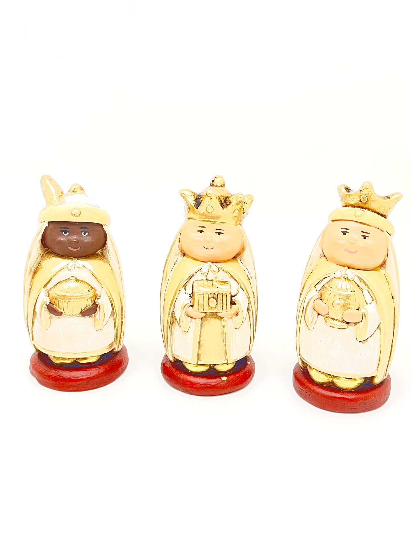 8 Piece Chubby Cheeks Nativity Set 3 1/2" - Unique Catholic Gifts