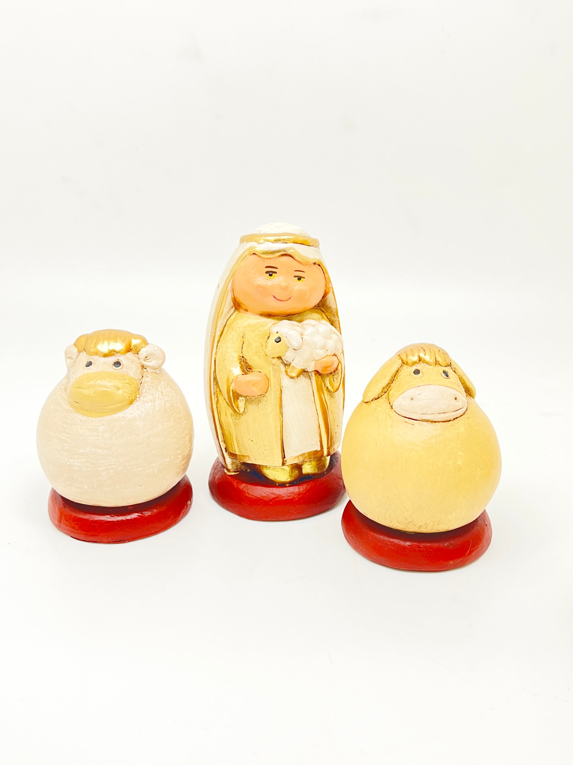 8 Piece Chubby Cheeks Nativity Set 3 1/2" - Unique Catholic Gifts