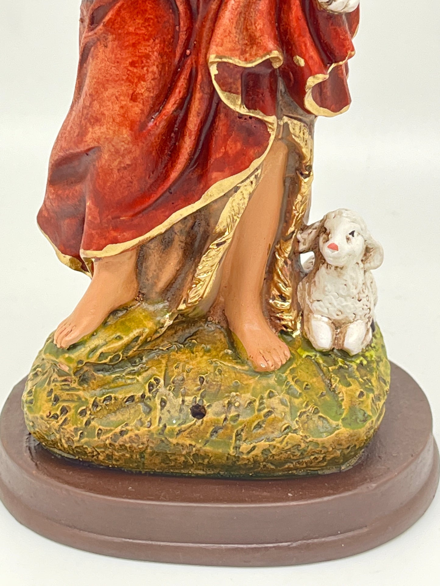 Saint John the Baptist Statue 8" - Unique Catholic Gifts