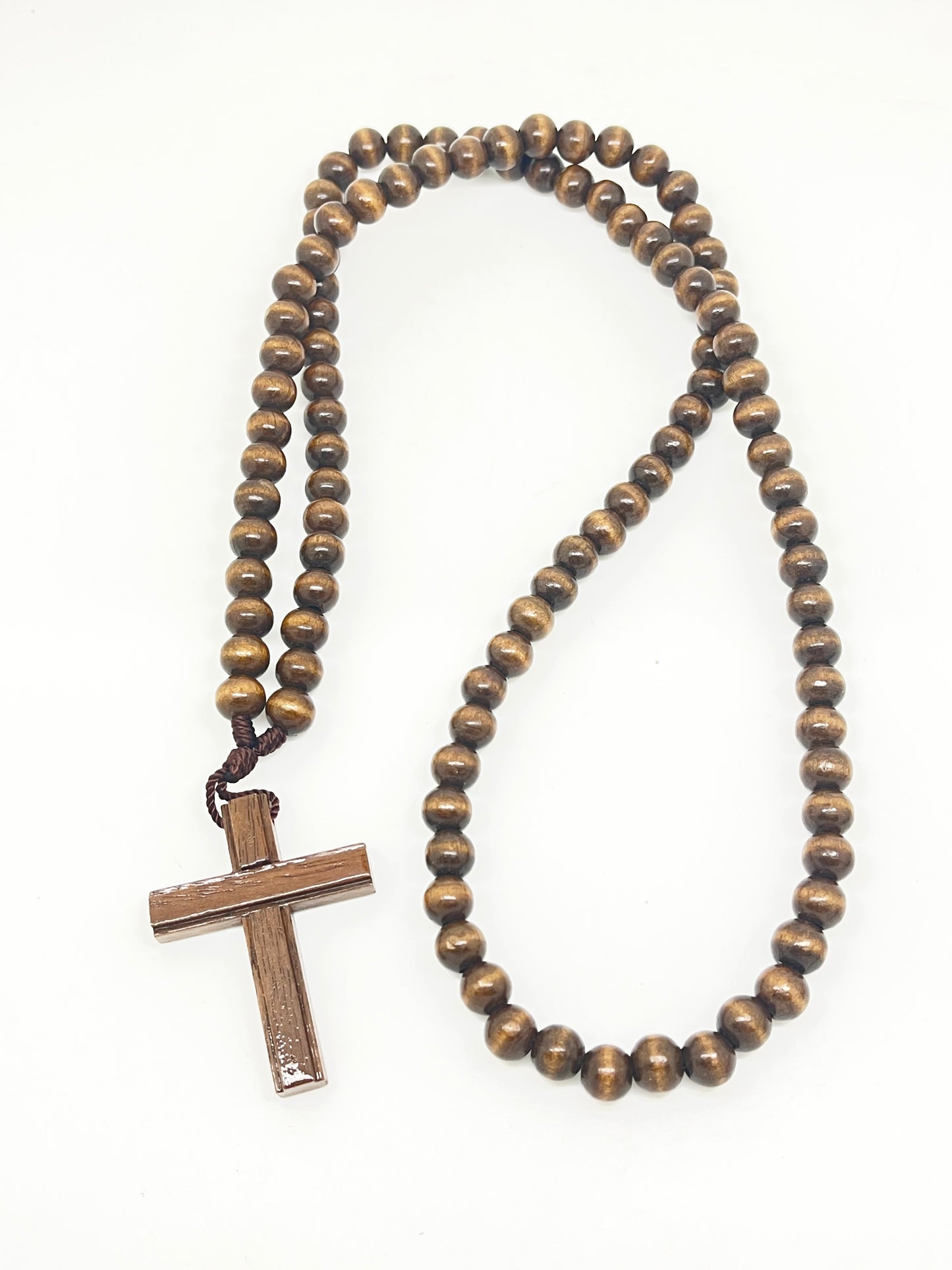 Brown Jesus Beads Chotki Russian Greek Byzantine Canecula Prayer Beads (100 ) - Unique Catholic Gifts