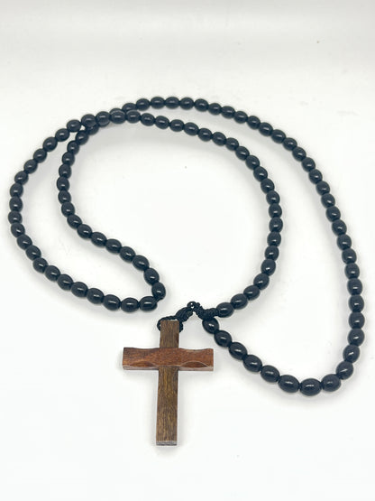 Black Jesus Beads Chotki Russian Greek Byzantine Canecula Prayer Beads (100 ) #2 - Unique Catholic Gifts