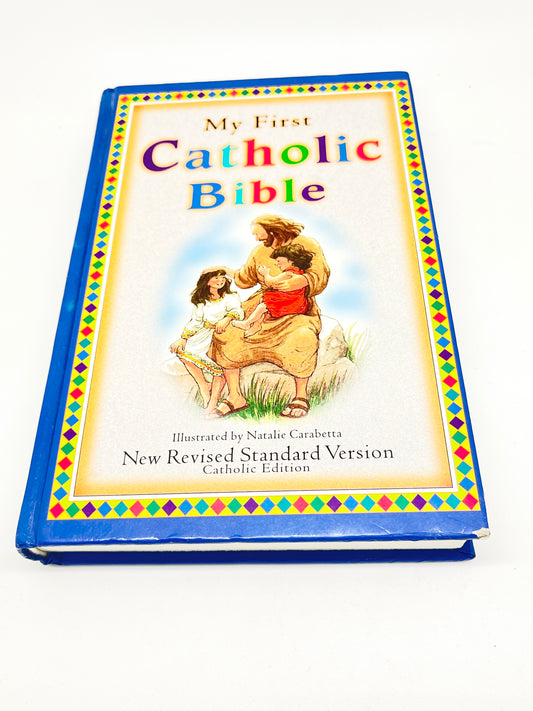 My First Catholic Bible: Illustrated by Natalie Carabetta (Hardcover)