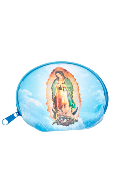 Our Lady of Guadalupe Rosary Pouch Large