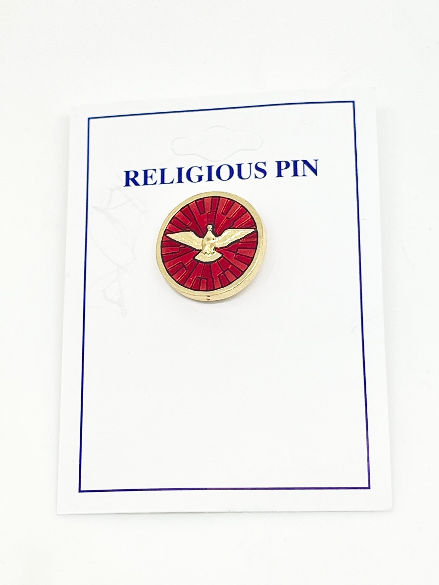 Confirmation Red Dove Pin (Copy)