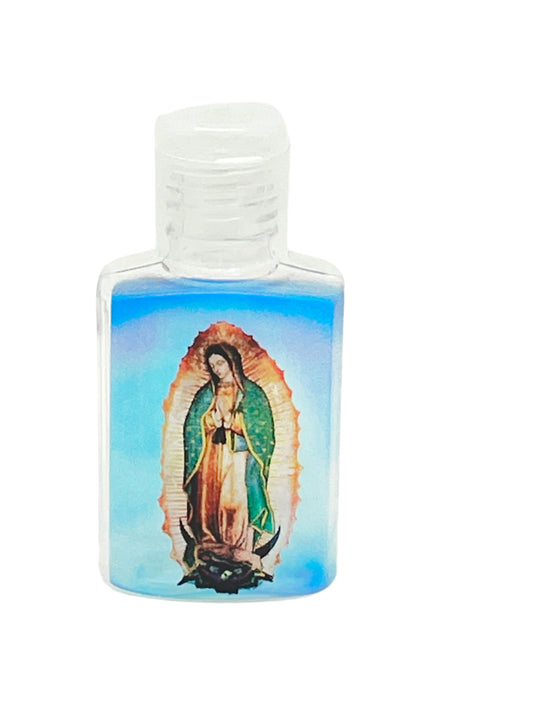 Our Lady of Guadalupe  Holy Water Bottle plastic