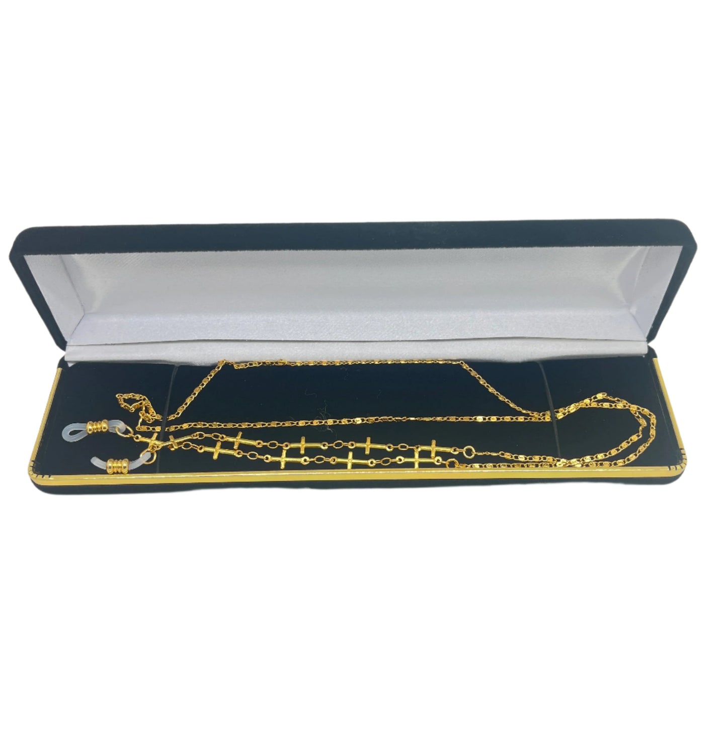 Cross Link Eyeglass Holder Chain