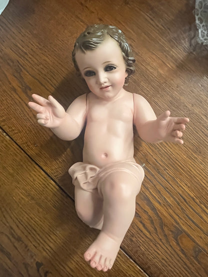 Baby Jesus Figurine (8")- Baby Jesus Statue