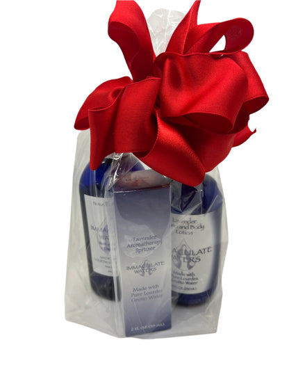 Immaculate Waters Lavender Kit (Lavender Lotion, Soap & Spritzer)