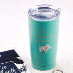 "It Is Well with My Soul" Stainless Steel Travel Tumbler 18oz - Unique Catholic Gifts