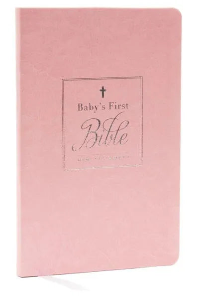 KJV, Baby's First New Testament, Leathersoft, Pink, Red Letter, Comfort Print: Holy Bible, King James Version by Thomas Nelson - Unique Catholic Gifts