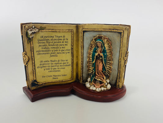 Guadalupe Book  - 9 in. - Unique Catholic Gifts