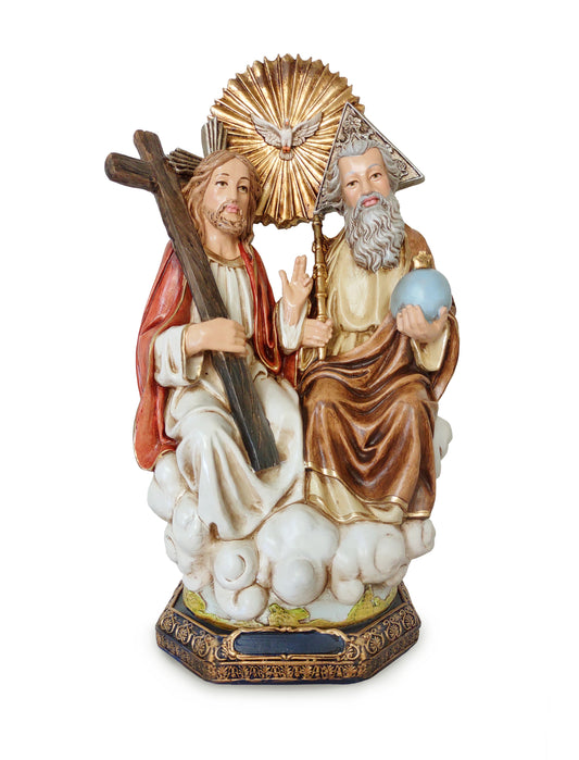 Large Holy Trinity Statue 15" - Unique Catholic Gifts